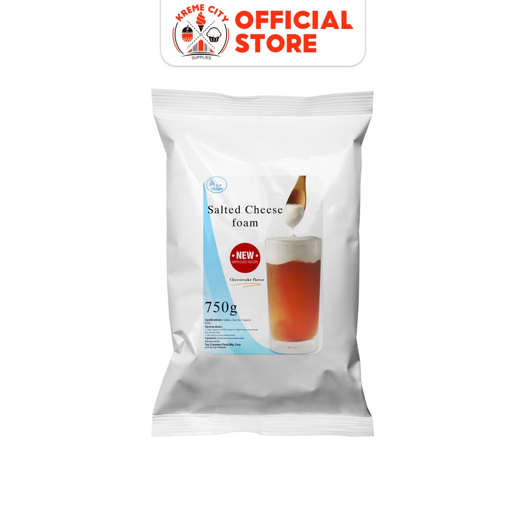 TOP Creamery Salted Cheese Foam Powder 750g Shopee Philippines