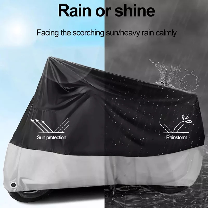 Motowolf motorcycle cover top