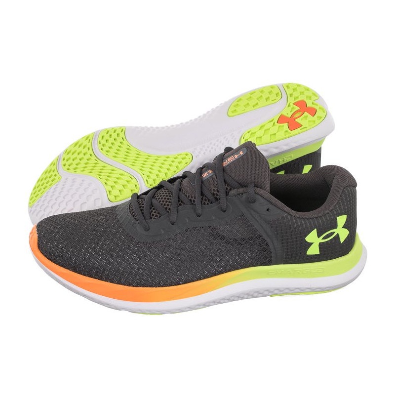 ORIGINAL UNDER ARMOUR CHARGED BREEZE GRAY MEN RUNNING SHOES | 3025129 ...