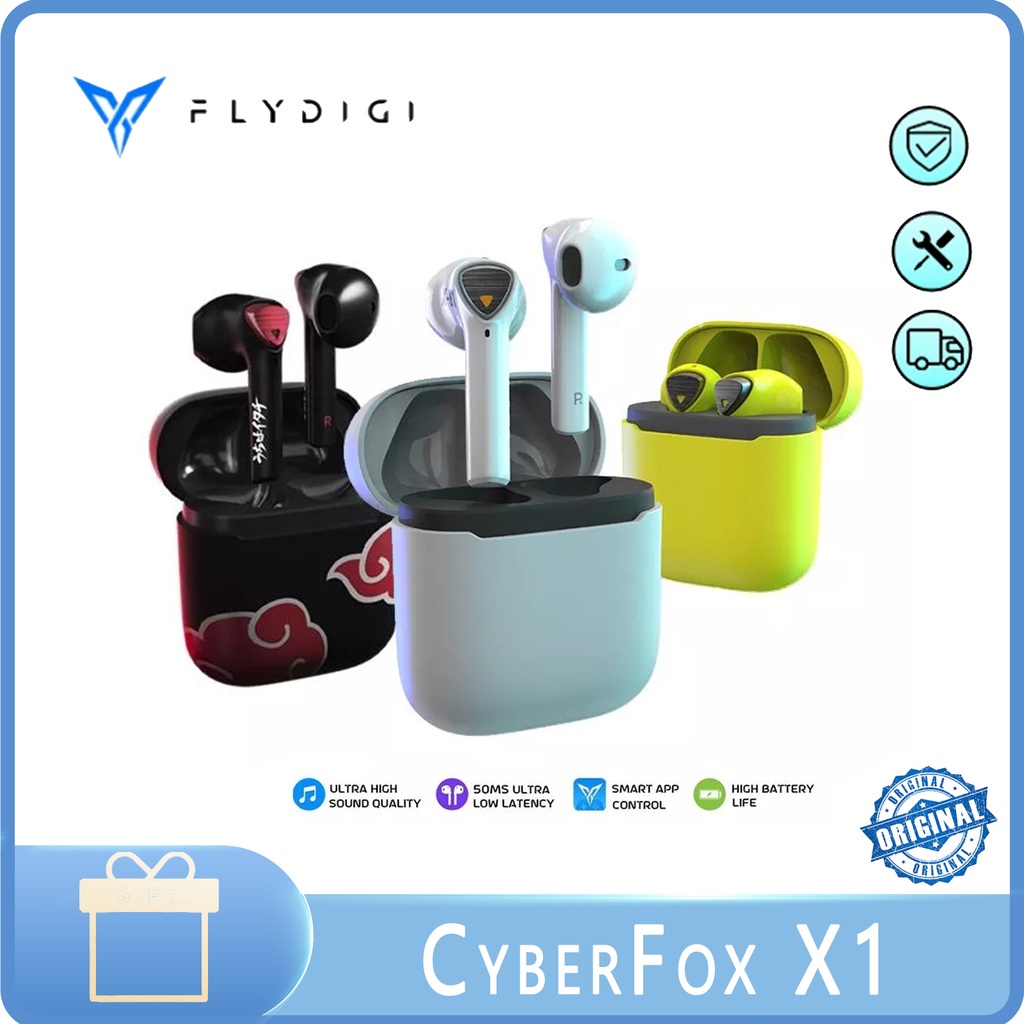 Flydigi Cyberfox X1 Ultra Low Latency Gaming True Wireless Headset ...