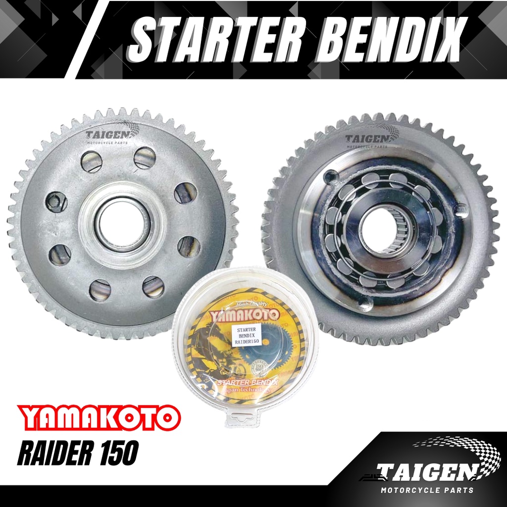YAMAKOTO Raider 150 Starter Bendix | Shopee Philippines