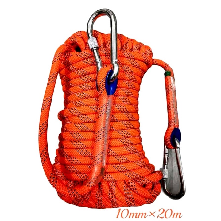 COD Safety Rescue Rope Climbing Hiking Rope 10mmx20m Fall Protection ...