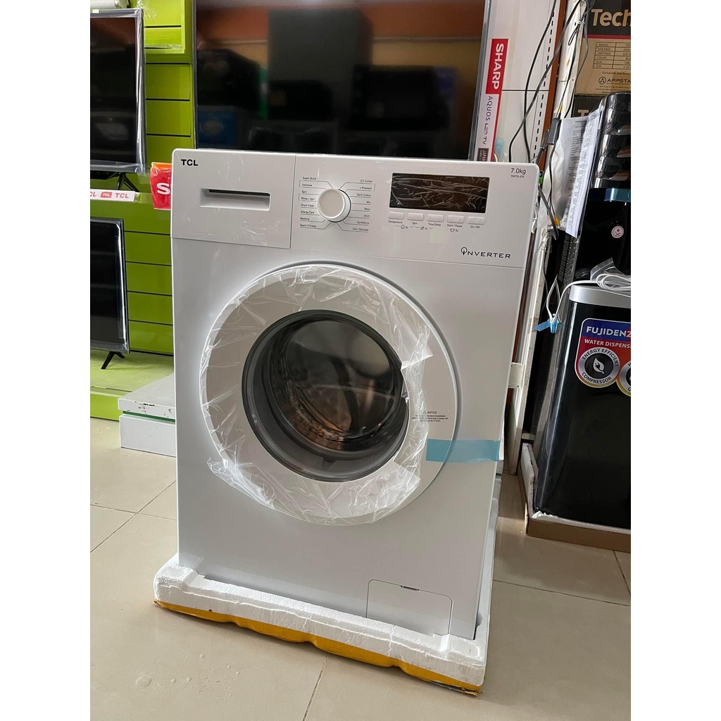TCL 7kg Fully Auto Front Load Inverter Model TWF70E10 Shopee