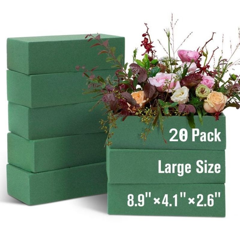 1BOX Floral Dry Foam Blocks, for Artificial Flowers and Dried flower