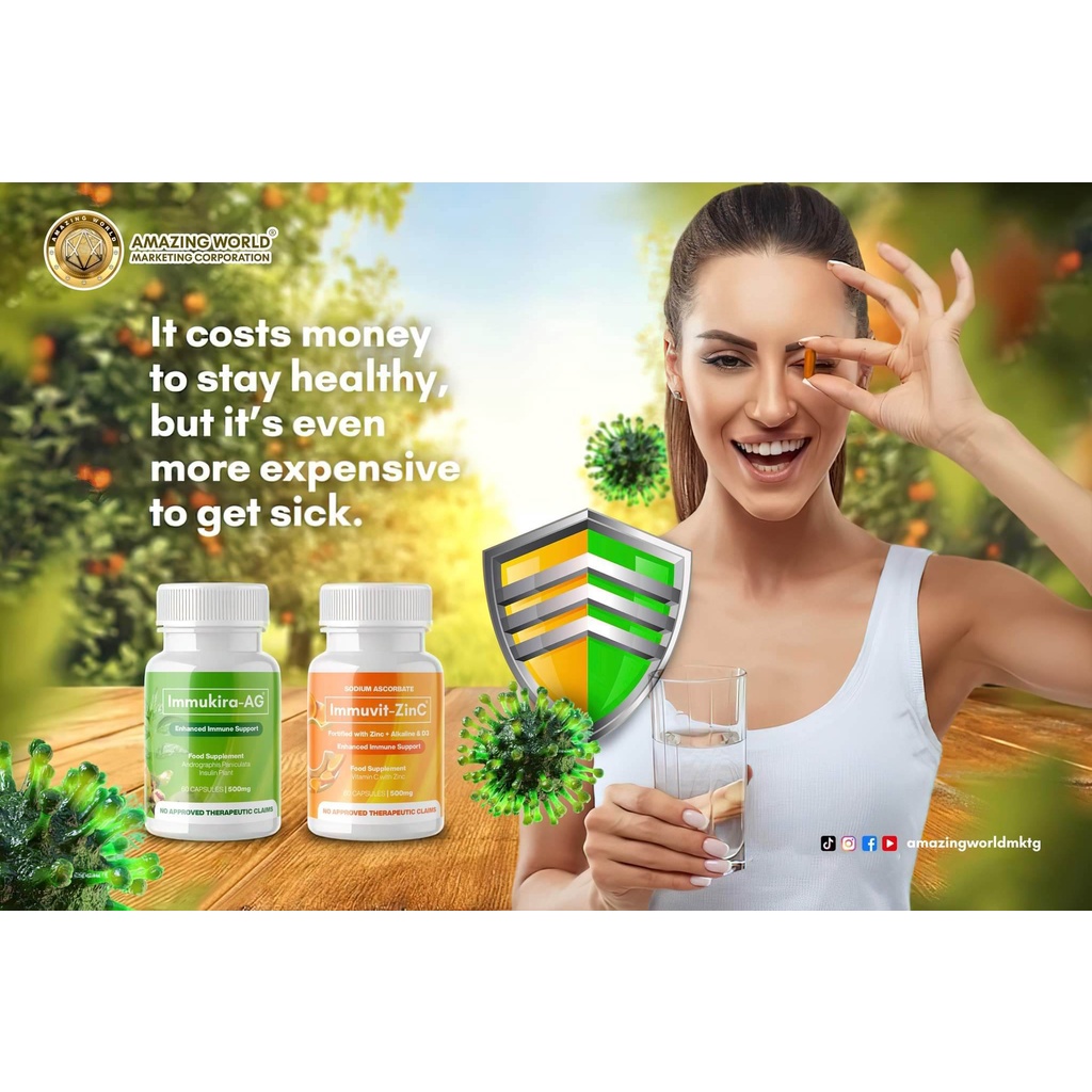 Amazing supplements (60capsules) | Shopee Philippines