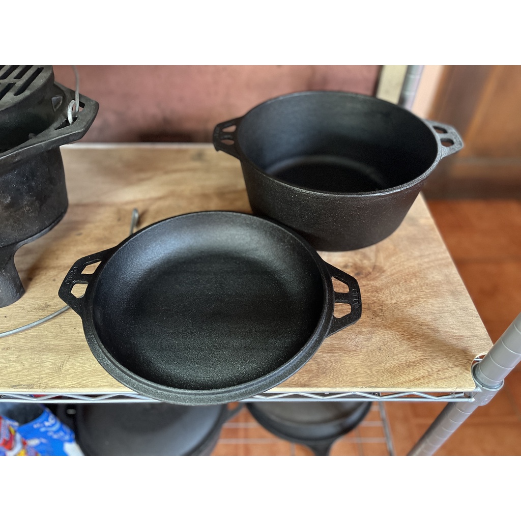 Cast Iron Double Dutch Oven 5 quarts - Filipino Made by The Iron House ...
