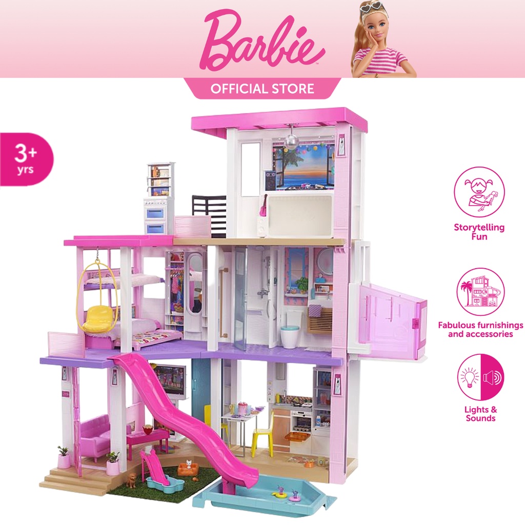 Barbie house top shopee