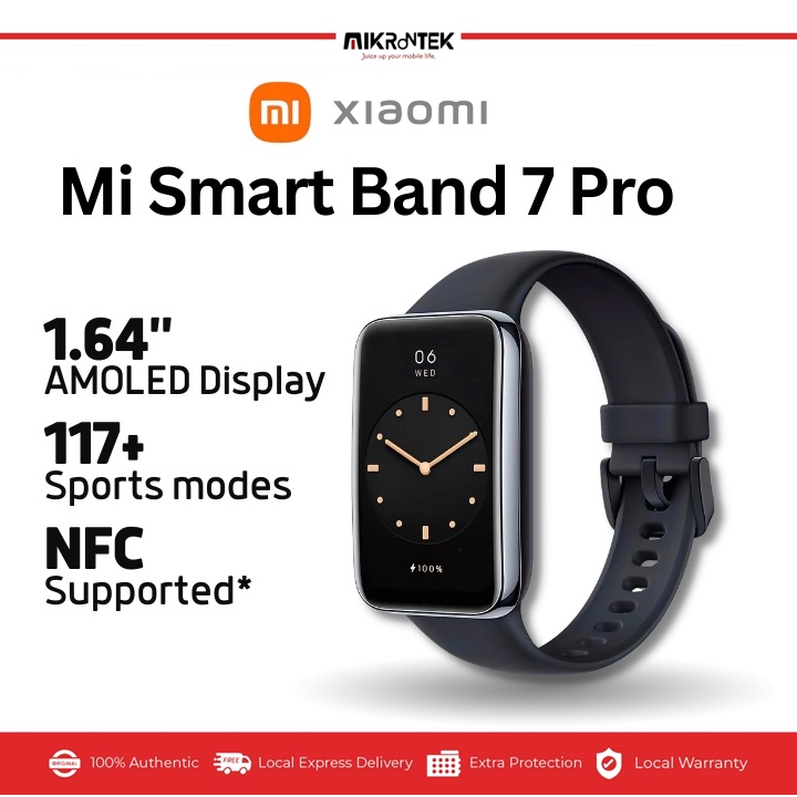 Xiaomi Mi Smart Band Pro with GPS Smart Bracelet AMOLED Screen Fitness  Smartwatch