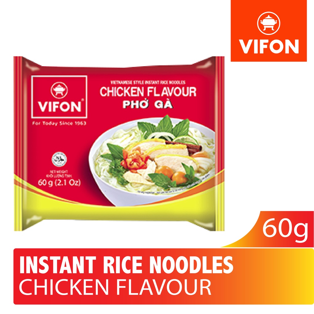 Vifon Vietnamese Instant Rice Noodles Chicken Flavour Pho Ga 60g bf ...