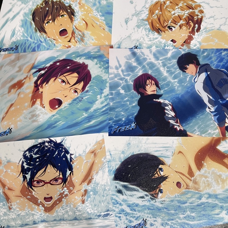 Free! Iwatobi Swim Club Anime Art Prints Mini Poster