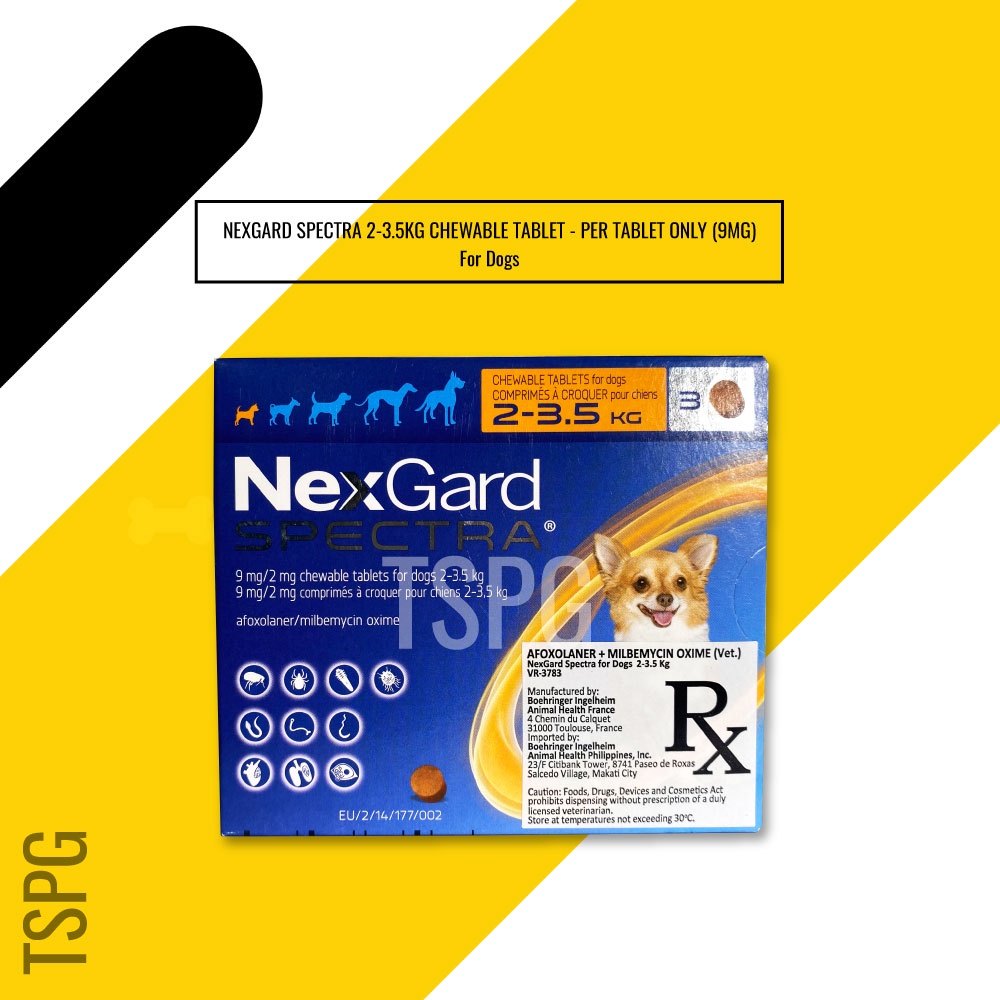 Nexgard Spectra for Dogs : Buy Nexgard Spectra Chewable Tablets for  Heartworm Prevention Treatment