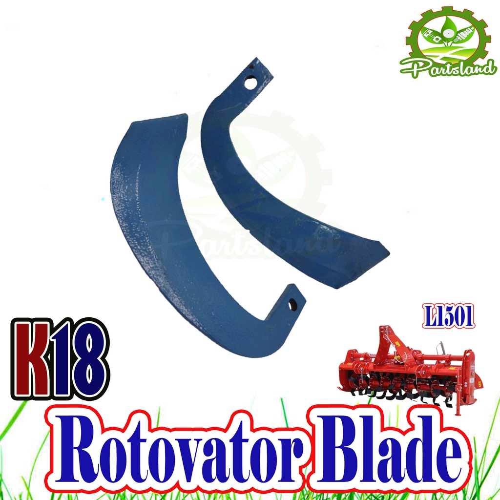 Tiller / Rotovator Blade Iseki Yanmar Kubota Mitsubishi Tractor & Hand ...