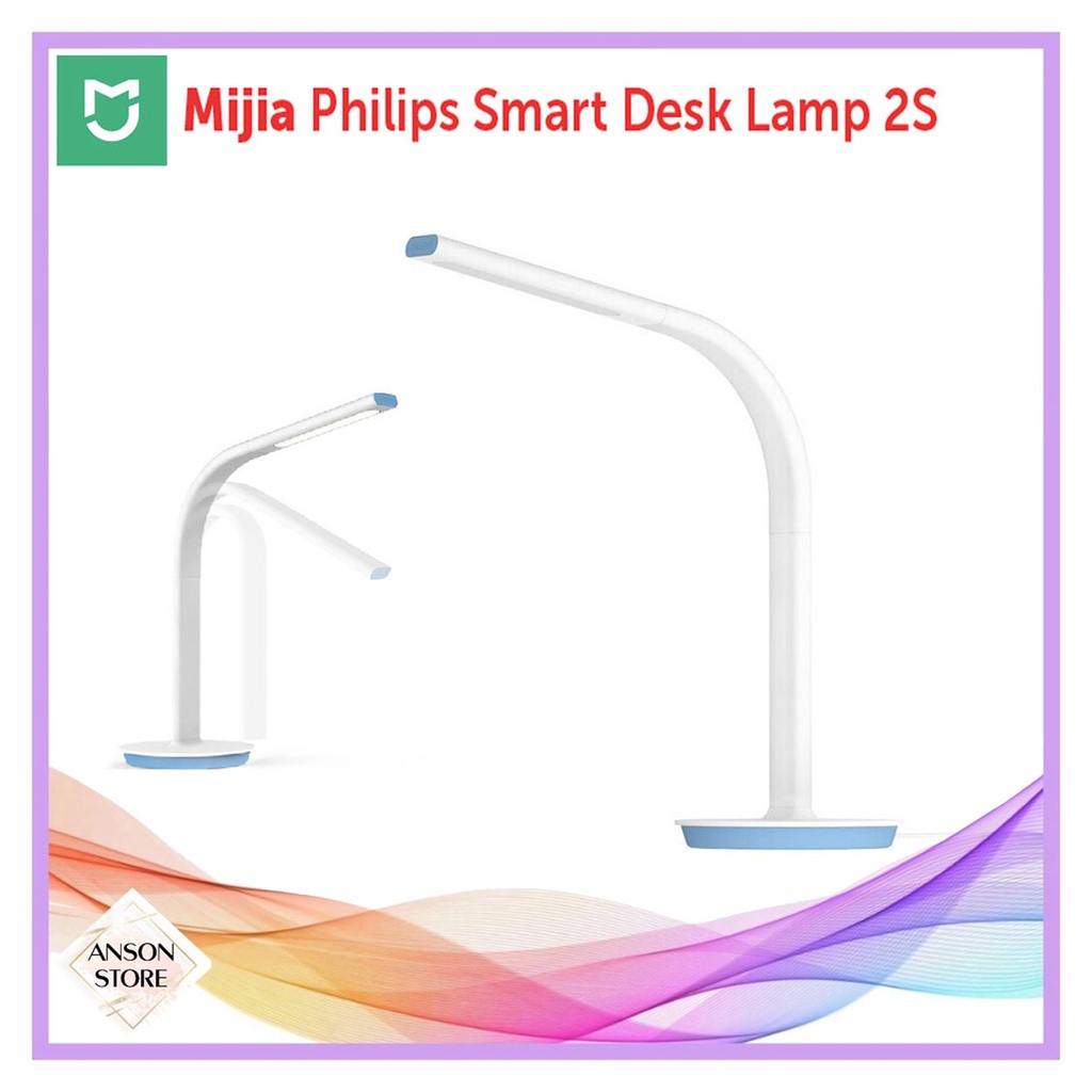 Xiaomi Mijia Philips Table Lamp 2S LED Smart Desk Lamp Study Lamp Read Night Light Double Light