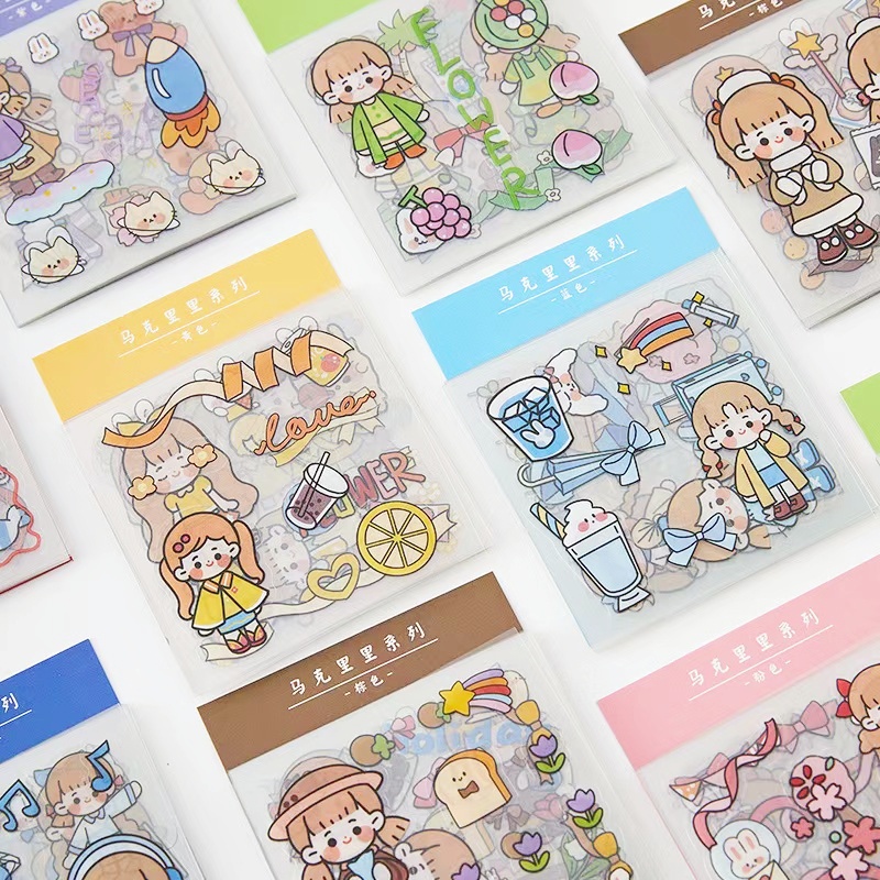 Cute Cartoon Sticker Decorator PET | Shopee Philippines