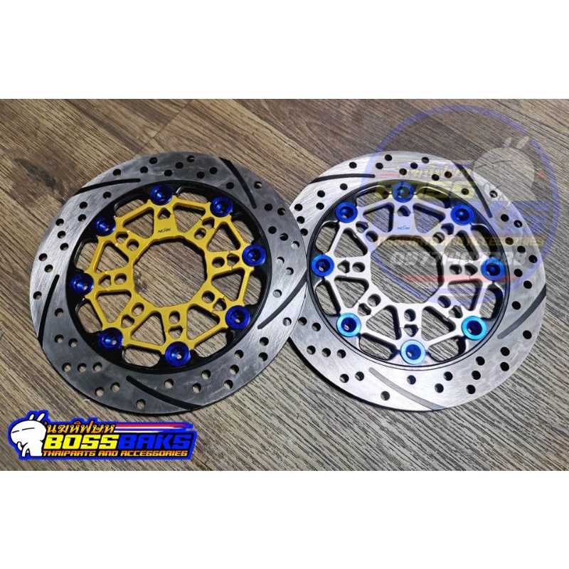 Nissin Float Disc 220mm Mio/Fino/Nouvo/Beat/Click/Genio/Scoopy/Zoomer ...