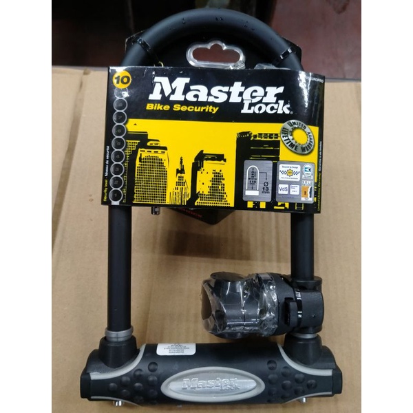 Master Lock ULock / UBar Bike Lock with Universal Carrier 8195D