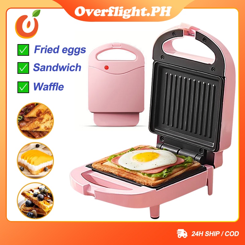 Breakfast Sandwich Toaster Waffle Maker Shopee Philippines