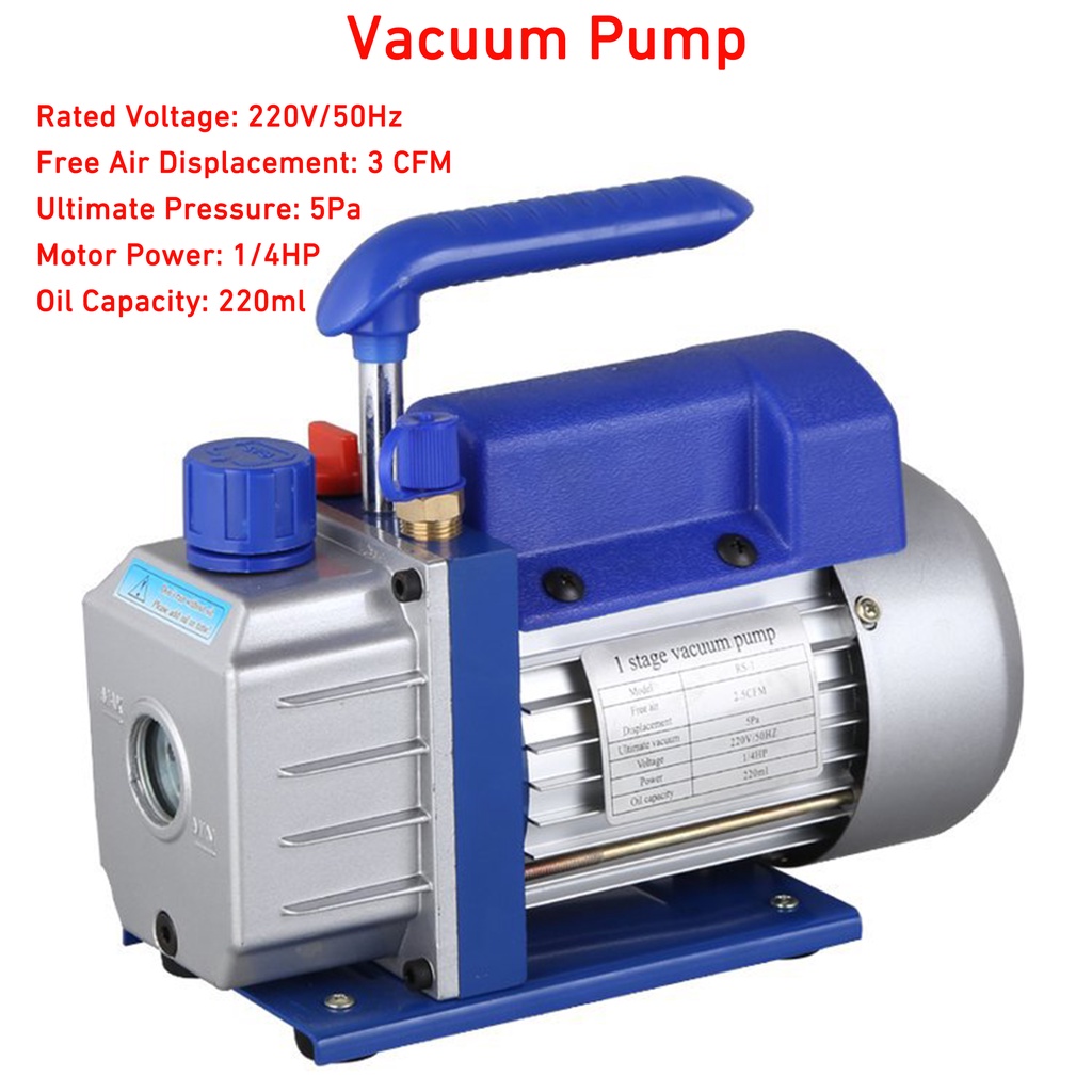 Vacuum Pump Hp Rotary Vane Single Stage Rs Air Pump Automotive