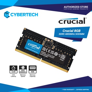 Crucial RAM 16GB DDR5 4800MT/s CL40 Laptop Memory CT16G48C40S5 at