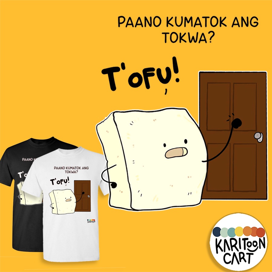 TOFU karitoonshirt By karitoon karitooncart | Shopee Philippines