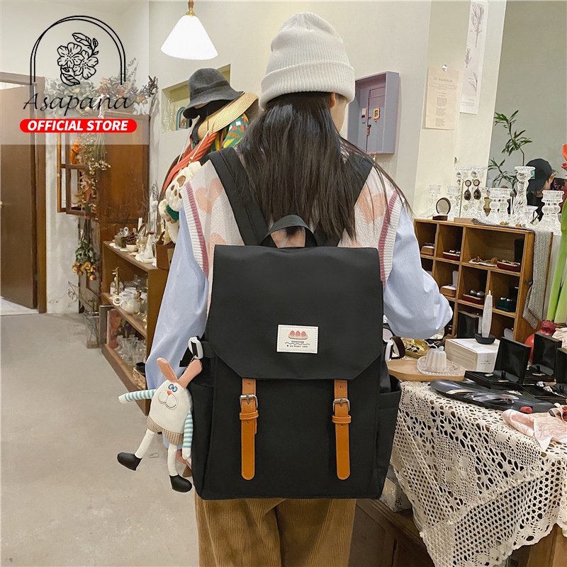 Youth Japanese style school bag unisex fashion backpack large capacity