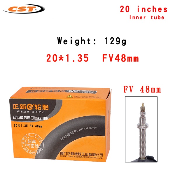 CST INNER TUBE 20 x 1.35 FV 48MM Folding Bike Shopee Philippines