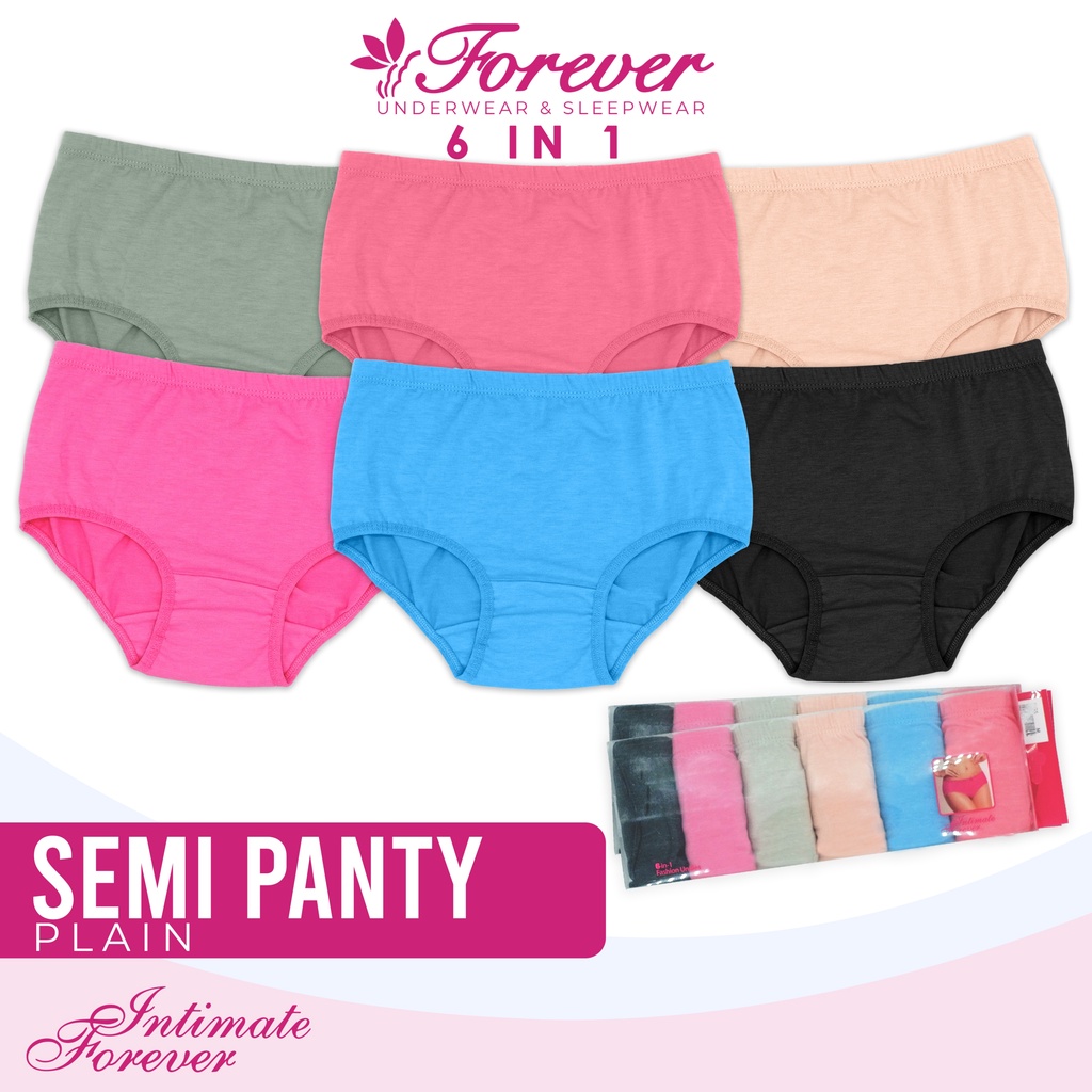 Intimate Forever NGS 6 in 1 wide band Semi panty cotton underwear
