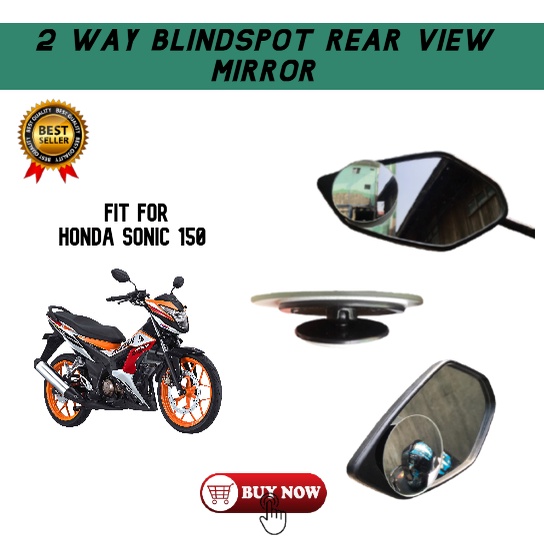 NS 2 Way Blind Spot Mirror for HONDA SONIC 150 | Rear View Mirror In ...