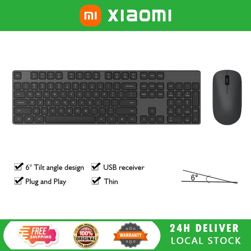 Xiaomi Wireless Keyboard and Mouse Set Universal USB For PC laptop