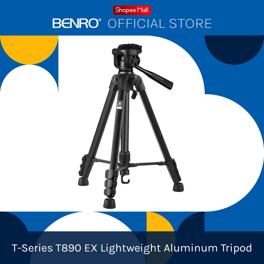 Benro TSeries Benro T890 T800 EX Lightweight Aluminum Tripod Shopee