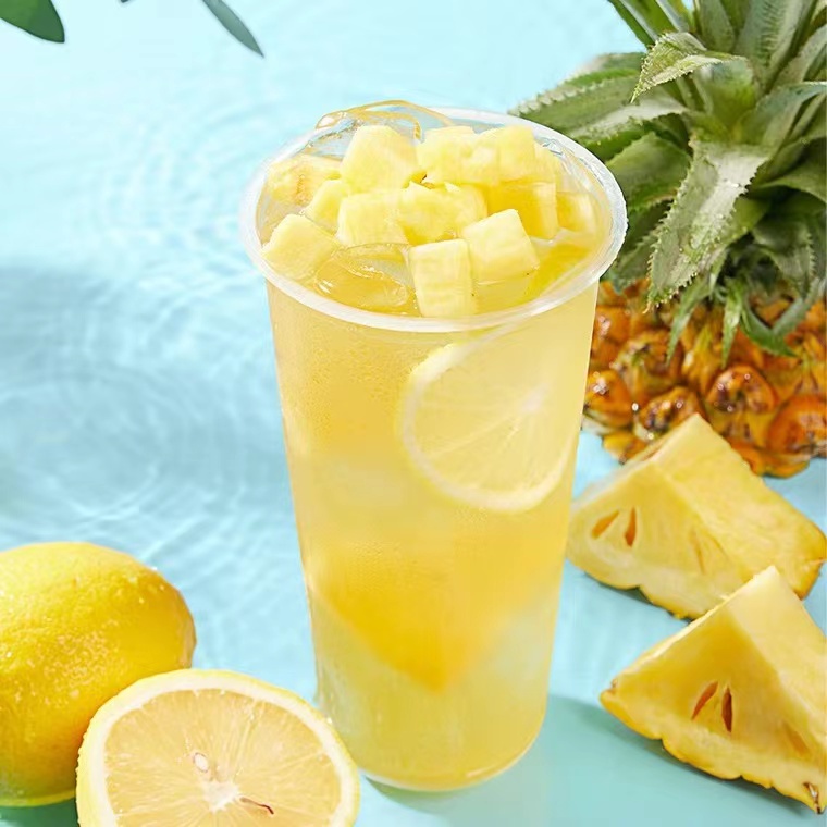 AMAX Pineapple Syrup for Juice Frappe Yogurt Fruit Tea Milk 1.2KG