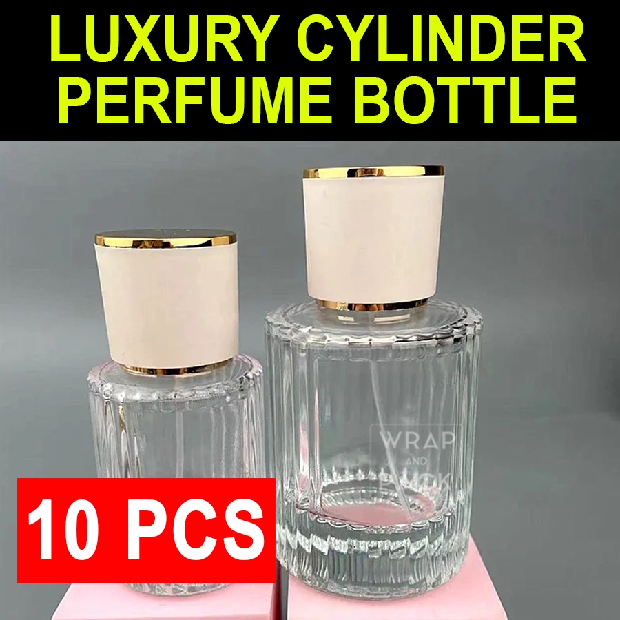 10pcs Scallop Design Luxury REFILLABLE Perfume Bottles bottle Striped  perfume bottle