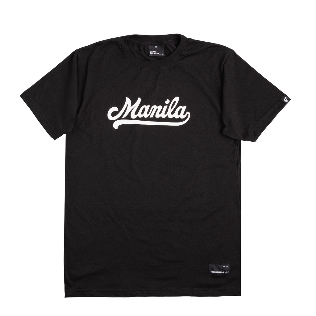 TEAM MANILA SWASH TSHIRT BLACK