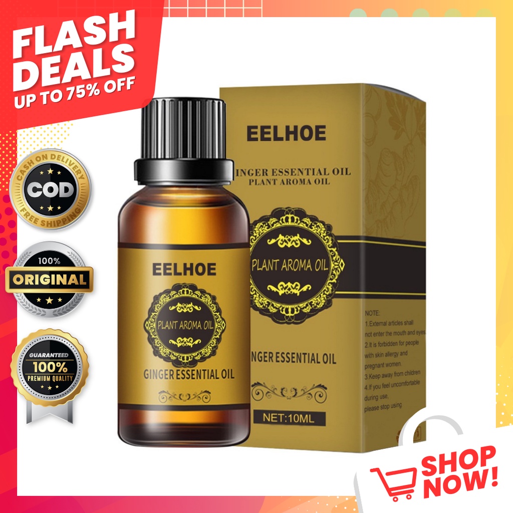 Handy Man Original ELLHOE New Natural Ginger Oil Lymphatic Drainage ...