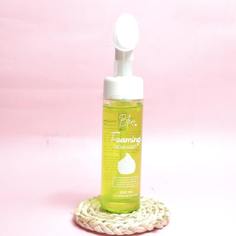 Blem dr. Foaming facial wash 200ml (evens skin tones tackle acne and
