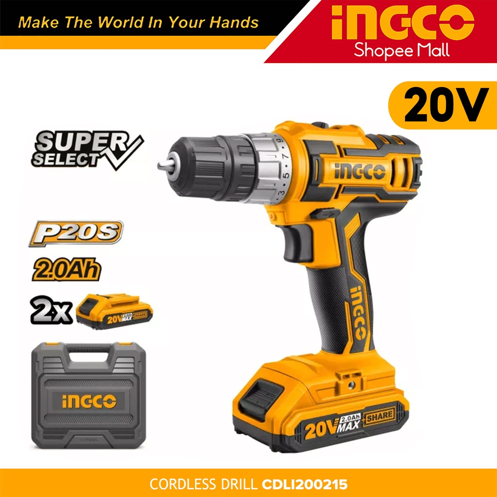 Ingco brushless online drill