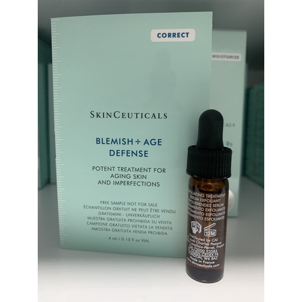 SkinCeuticals Blemish + Age Defense 4ML (EXPIRY 01/2024) Shopee