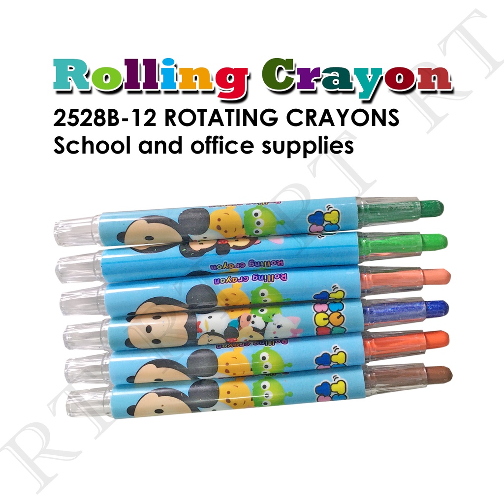 Crayons( Set of 12 colors) Pastels Crayon Primary school student ...