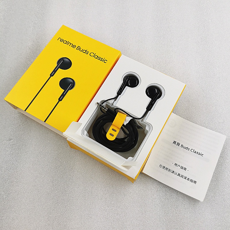 Original Realme 3.5mm Earphone Buds Classic Half InEar Earphones