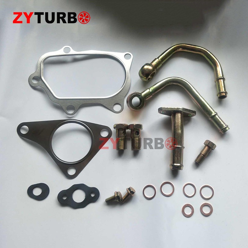 Turbo Water Pipe Line Gasket Kit FOR SUBARU EJ20 EJ25 TD04 TD05 TD06