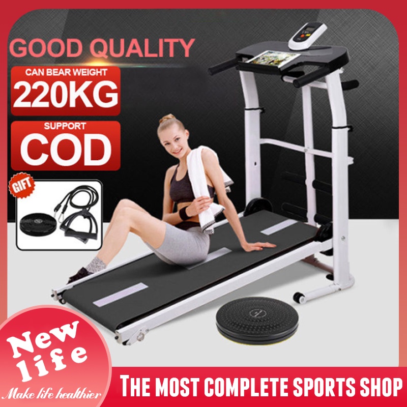 COD Multifunctional luxury treadmill, household mechanical treadmill