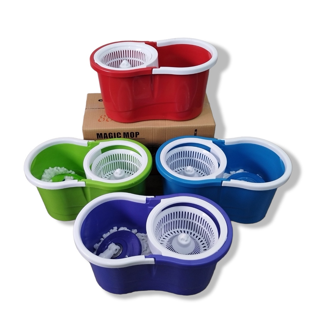 TGS MAGIC MOP W/ BUCKET SET (BIG MOP 46cm X 25cm) Shopee Philippines