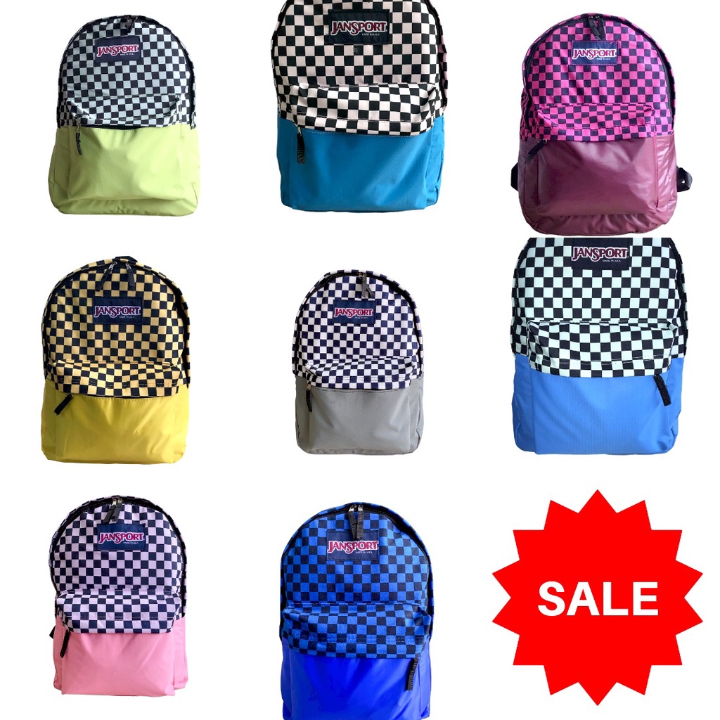 Jansport checkered shop