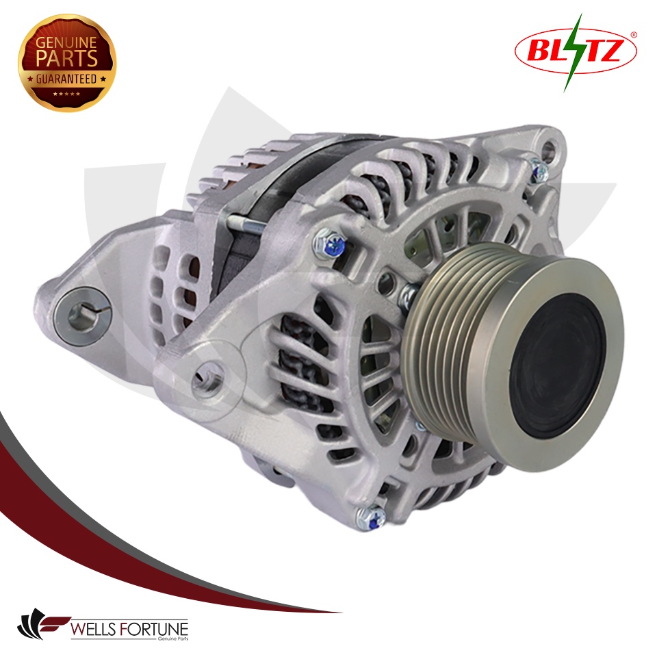 Nissan Navara 25l Yd 25 Diesel D40 2005 Up Free Wheeling Pulley 12v 150a Blitz Alternator 0494