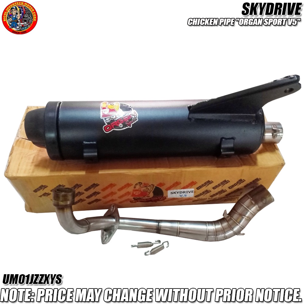 SKYDRIVE CHICKEN PIPE “ORGAN SPORT V5” (UM01JZZXYS) | Shopee Philippines