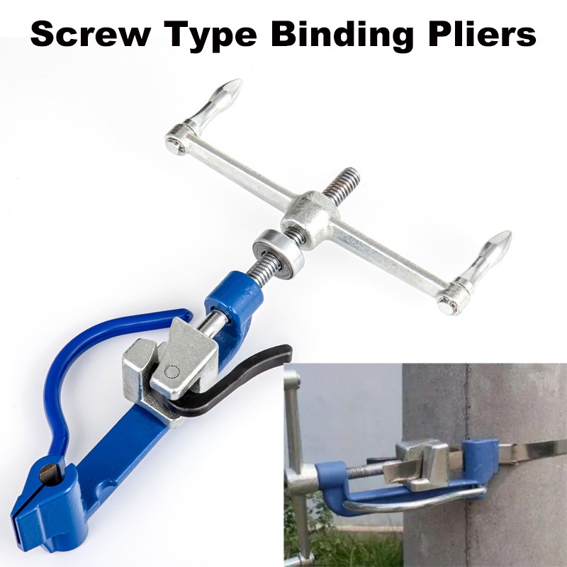 Screw Type Binding Pliers Cable Tie Gun Tensioning Banding Tool Zip ...