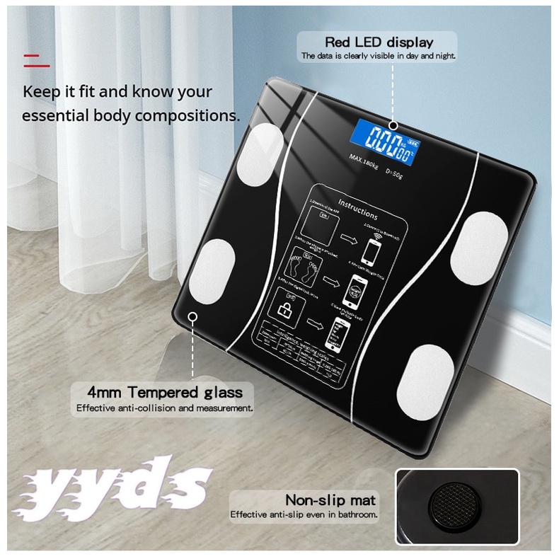 YYDS Weighing Scale Bathroom Scales Weighing Scales Household