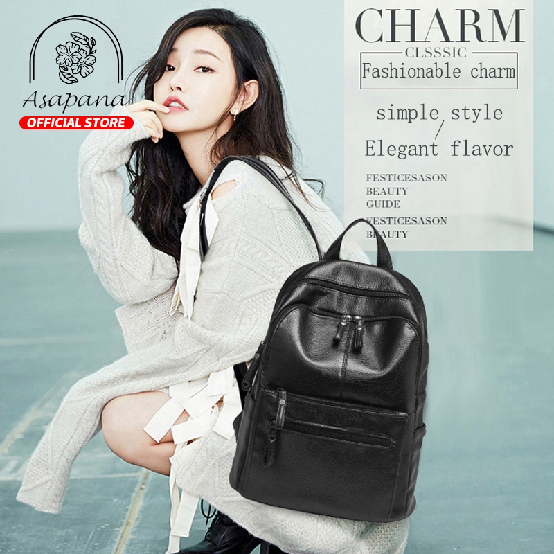 Korean backpack outlet shopee