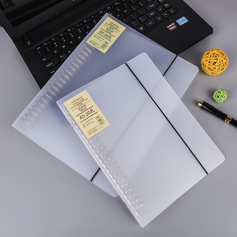 Notebook Blinder A5/B5/A4 Removable Loose Leaf Refill Binder Coil ...