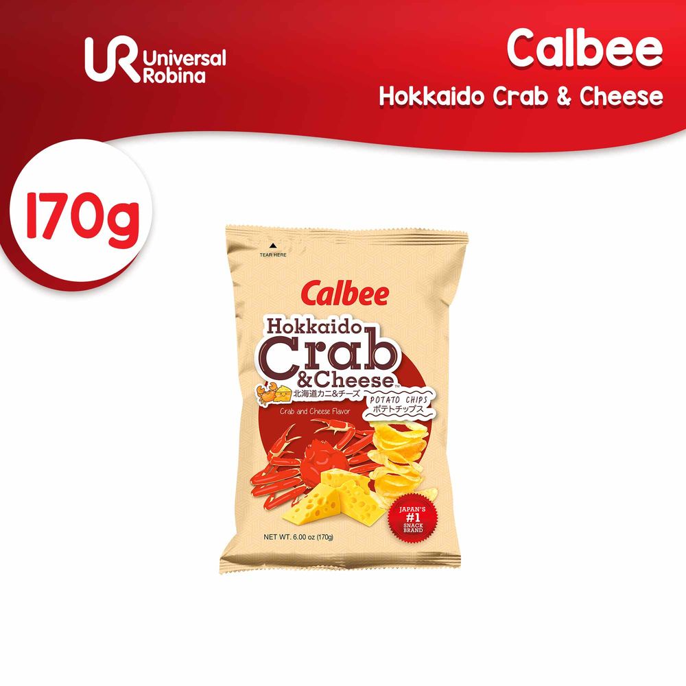 Calbee Hokkaido Crab & Cheese (170g) Shopee Philippines